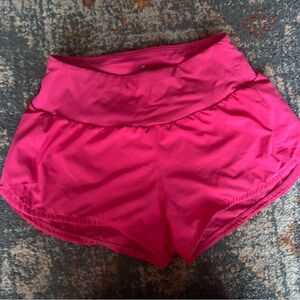 Women’s Athletic Shorts - Hot Pink